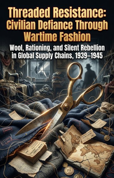 'Cover von Threaded Resistance: Civilian Defiance Through Wartime Fashion'-Cover