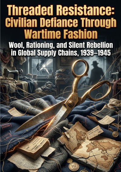 'Cover von Threaded Resistance: Civilian Defiance Through Wartime Fashion'-Cover