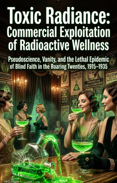 'Cover von Toxic Radiance: Commercial Exploitation of Radioactive Wellness'-Cover