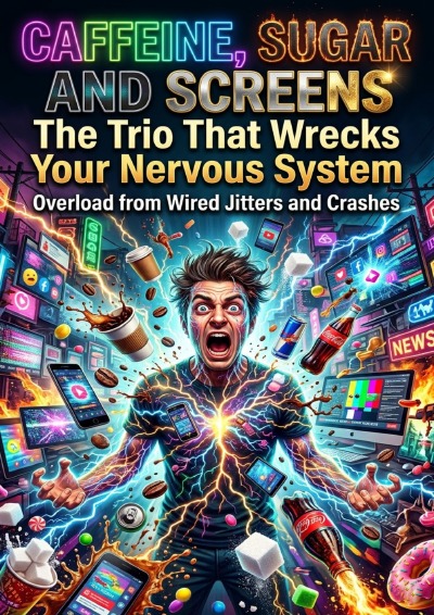'Cover von Caffeine, Sugar and Screens: The Trio That Wrecks Your Nervous System'-Cover