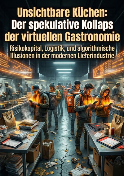 'Cover von Unsichtbare Küchen: Der spekulative Kollaps der virtuellen Gastronomie'-Cover