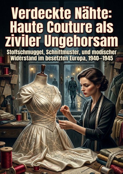 'Cover von Verdeckte Nähte: Haute Couture als ziviler Ungehorsam'-Cover