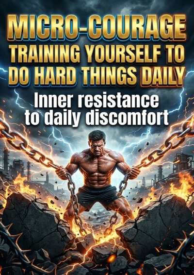 'Cover von Micro-Courage: Training Yourself to Do Hard Things Daily'-Cover