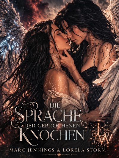 'Cover von Die Sprache der gebrochenen Knochen – Eine Romantasy in zwei Welten'-Cover