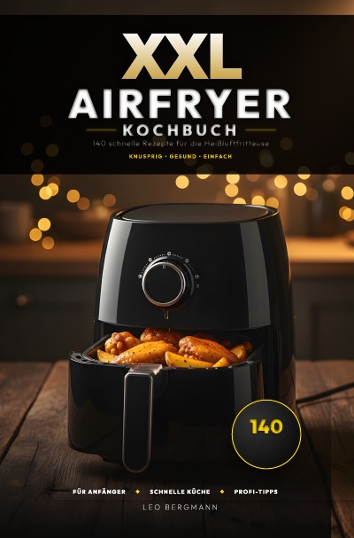 'Cover von XXL Airfryer Kochbuch: 140 schnelle Rezepte für die Heißluftfritteuse'-Cover