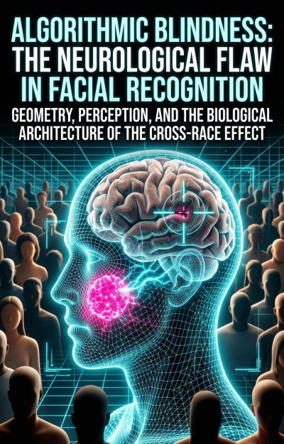 'Cover von Algorithmic Blindness: The Neurological Flaw in Facial Recognition'-Cover