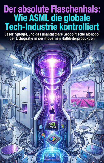 'Cover von Der absolute Flaschenhals: Wie ASML die globale Tech-Industrie kontrolliert'-Cover