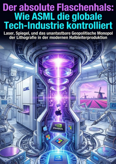 'Cover von Der absolute Flaschenhals: Wie ASML die globale Tech-Industrie kontrolliert'-Cover