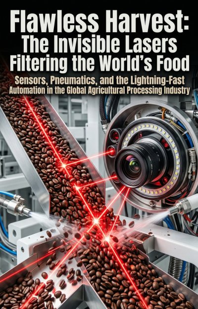 'Cover von Flawless Harvest: The Invisible Lasers Filtering the World’s Food'-Cover