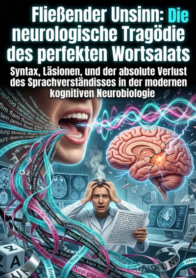 'Cover von Fließender Unsinn: Die neurologische Tragödie des perfekten Wortsalats'-Cover