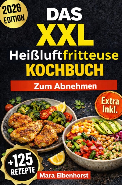 'Cover von Das XXL Heißluftfritteuse Kochbuch zum Abnehmen'-Cover