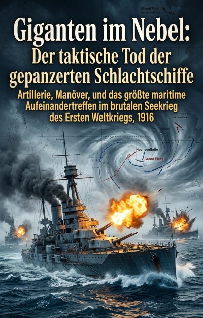 'Cover von Giganten im Nebel: Der taktische Tod der gepanzerten Schlachtschiffe'-Cover