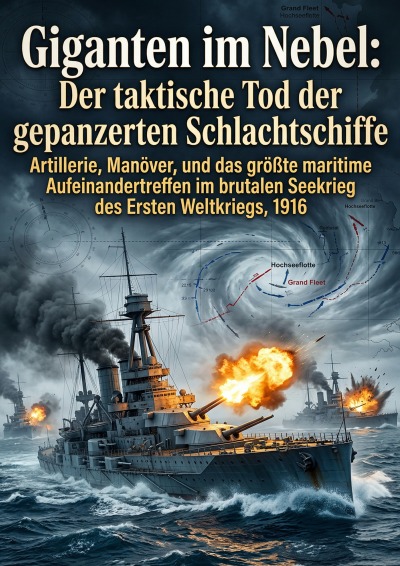 'Cover von Giganten im Nebel: Der taktische Tod der gepanzerten Schlachtschiffe'-Cover