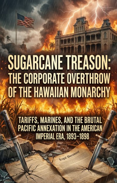 'Cover von Sugarcane Treason: The Corporate Overthrow of the Hawaiian Monarchy'-Cover