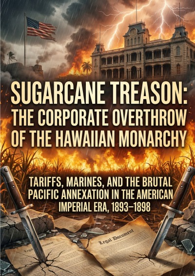 'Cover von Sugarcane Treason: The Corporate Overthrow of the Hawaiian Monarchy'-Cover