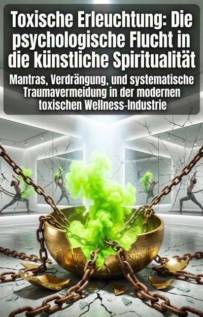 'Cover von Toxische Erleuchtung: Die psychologische Flucht in die künstliche Spiritualität'-Cover