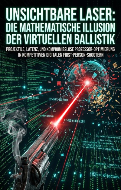 'Cover von Unsichtbare Laser: Die mathematische Illusion der virtuellen Ballistik'-Cover