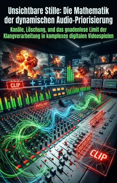 'Cover von Unsichtbare Stille: Die Mathematik der dynamischen Audio-Priorisierung'-Cover