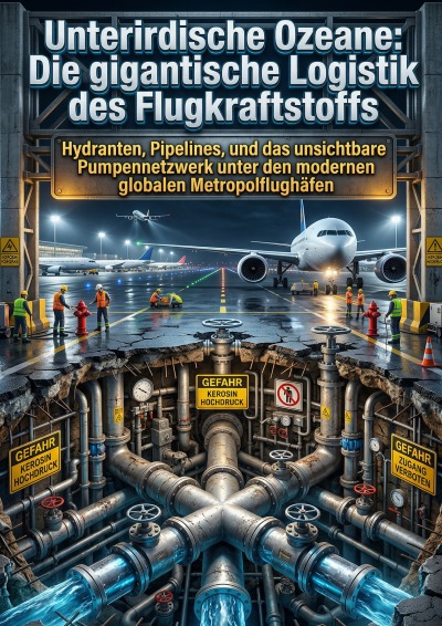 'Cover von Unterirdische Ozeane: Die gigantische Logistik des Flugkraftstoffs'-Cover