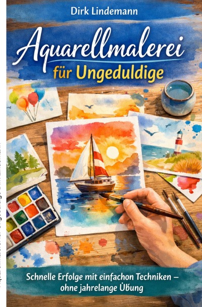 'Cover von Aquarellmalerei für Ungeduldige'-Cover