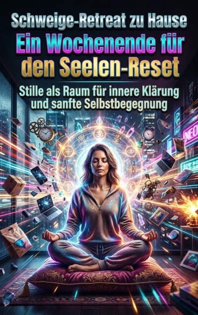 'Cover von Schweige-Retreat zu Hause: Ein Wochenende für den Seelen-Reset'-Cover