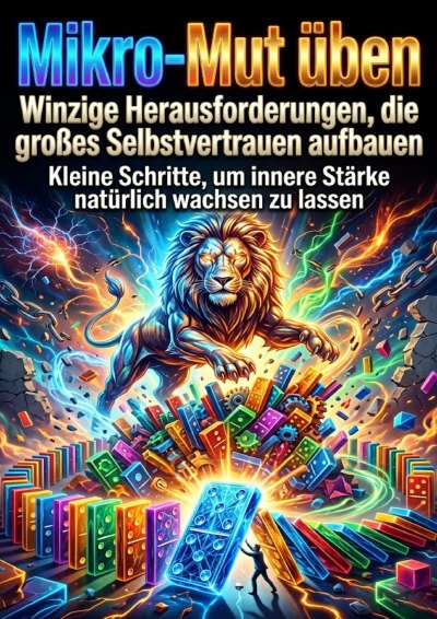 'Cover von Mikro-Mut üben: Winzige Herausforderungen, die großes Selbstvertrauen aufbauen'-Cover