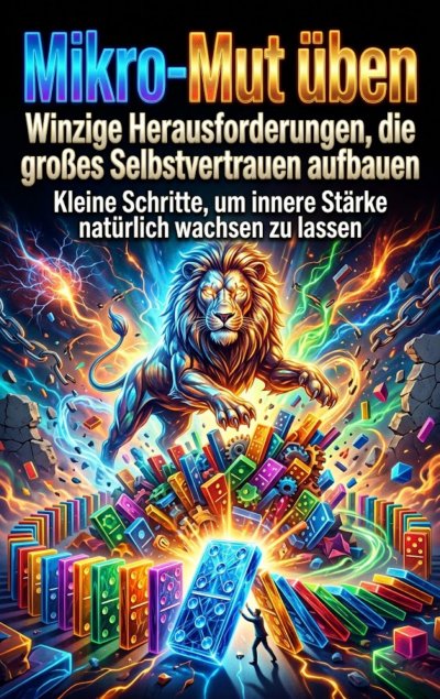 'Cover von Mikro-Mut üben: Winzige Herausforderungen, die großes Selbstvertrauen aufbauen'-Cover