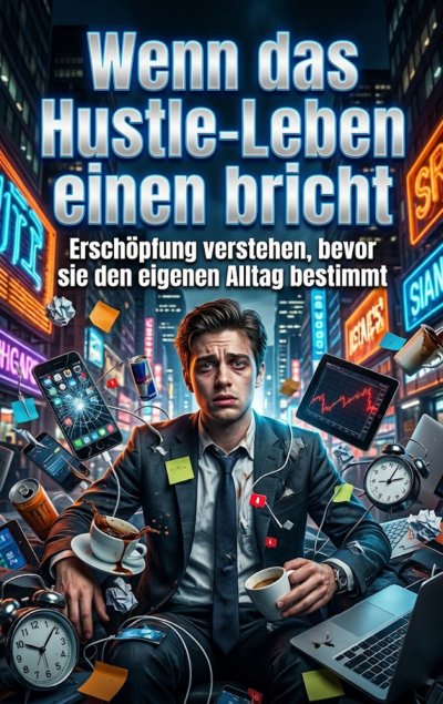 'Cover von Wenn das Hustle-Leben einen bricht: Die frühen Anzeichen von Burnout erkennen'-Cover