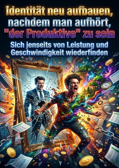 'Cover von Identität neu aufbauen, nachdem man aufhört, „der Produktive“ zu sein'-Cover
