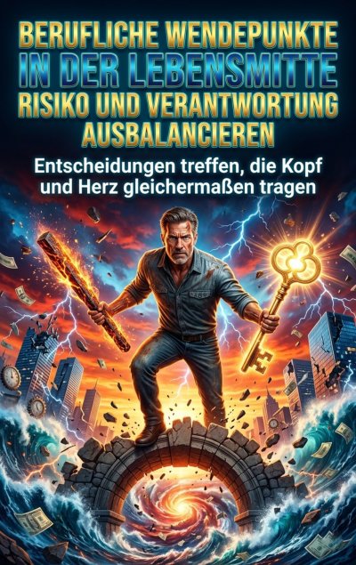 'Cover von Berufliche Wendepunkte in der Lebensmitte: Risiko und Verantwortung ausbalancieren'-Cover