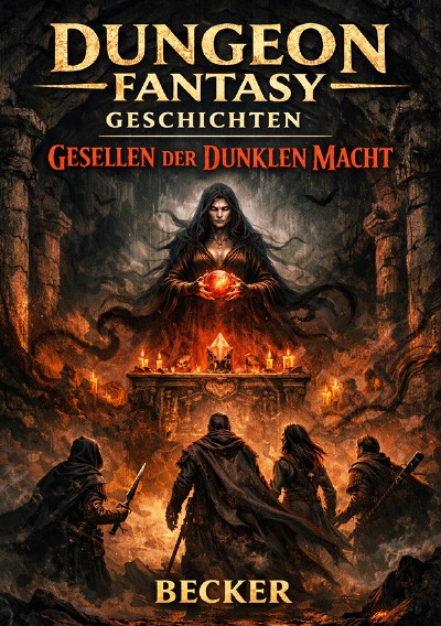 'Cover von Dungeon Fantasy Geschichten I Gesellen der Dunklen Macht'-Cover