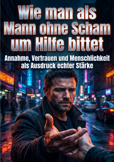 'Cover von Wie man als Mann ohne Scham um Hilfe bittet'-Cover