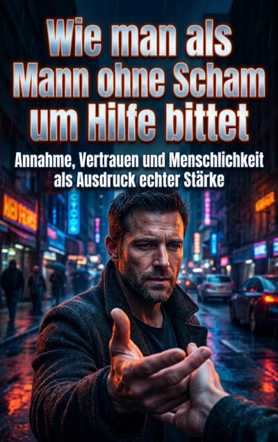 'Cover von Wie man als Mann ohne Scham um Hilfe bittet'-Cover