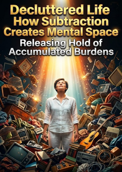 'Cover von Decluttered Life: How Subtraction Creates Mental Space'-Cover