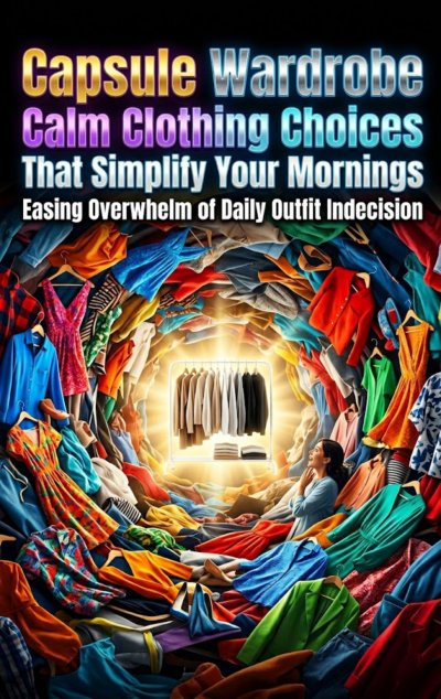 'Cover von Capsule Wardrobe Calm: Clothing Choices That Simplify Your Mornings'-Cover