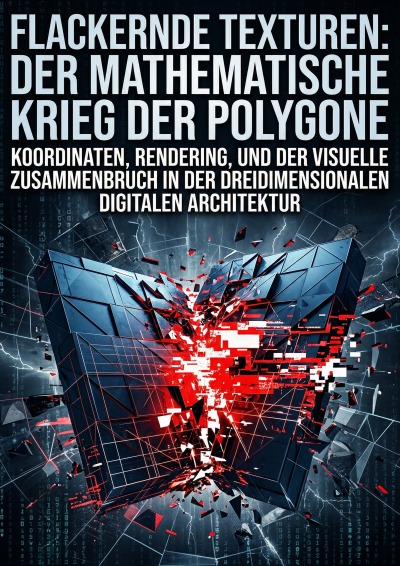 'Cover von Flackernde Texturen: Der mathematische Krieg der Polygone'-Cover