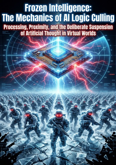 'Cover von Frozen Intelligence: The Mechanics of AI Logic Culling'-Cover