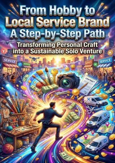 'Cover von From Hobby to Local Service Brand: A Step-by-Step Path'-Cover