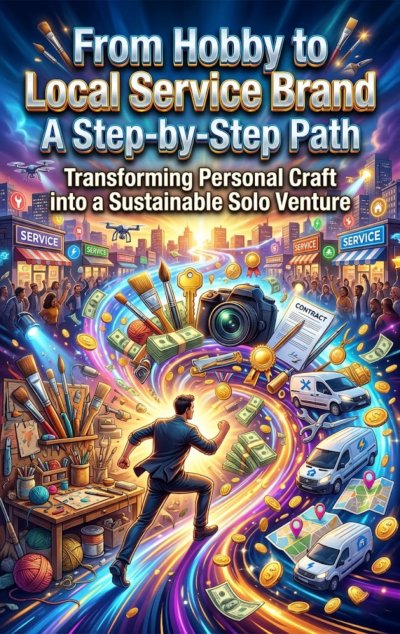 'Cover von From Hobby to Local Service Brand: A Step-by-Step Path'-Cover