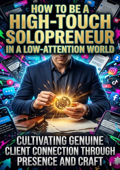 'Cover von How to Be a High-Touch Solopreneur in a Low-Attention World'-Cover