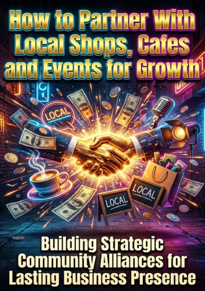 'Cover von How to Partner With Local Shops, Cafes and Events for Growth'-Cover