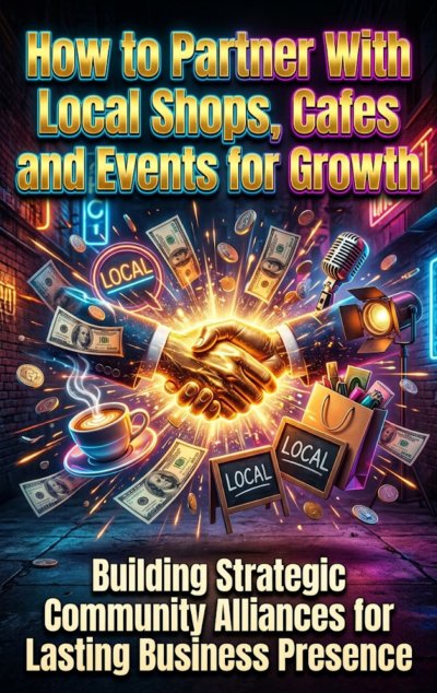 'Cover von How to Partner With Local Shops, Cafes and Events for Growth'-Cover