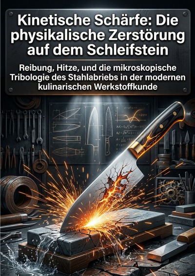 'Cover von Kinetische Schärfe: Die physikalische Zerstörung auf dem Schleifstein'-Cover