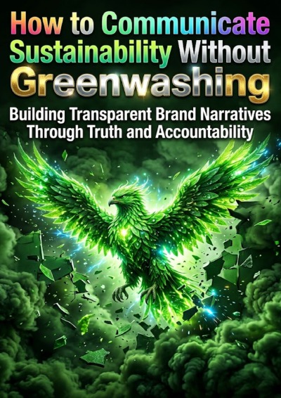 'Cover von How to Communicate Sustainability Without Greenwashing'-Cover