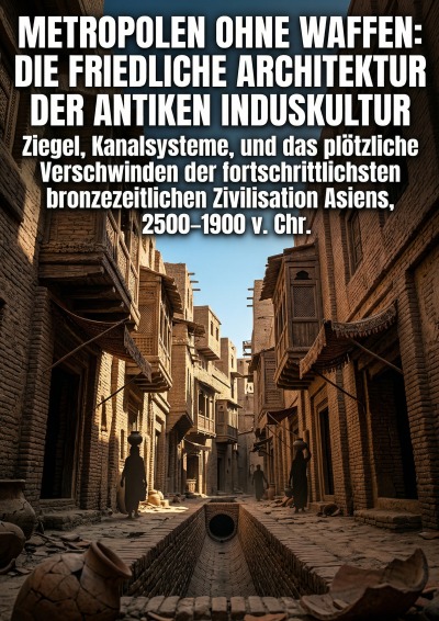 'Cover von Metropolen ohne Waffen: Die friedliche Architektur der antiken Induskultur'-Cover