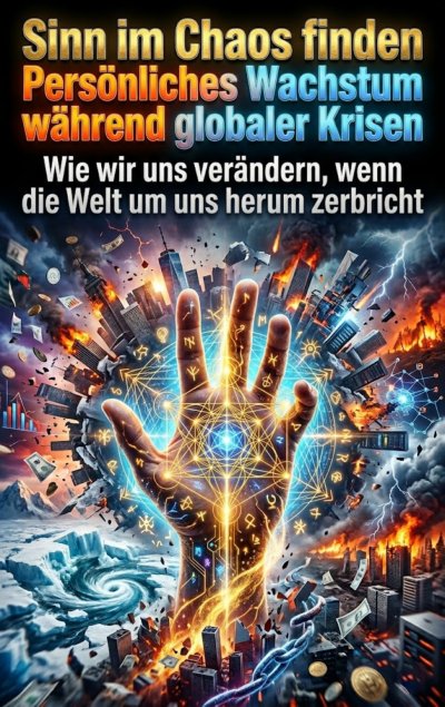 'Cover von Sinn im Chaos finden: Persönliches Wachstum während globaler Krisen'-Cover
