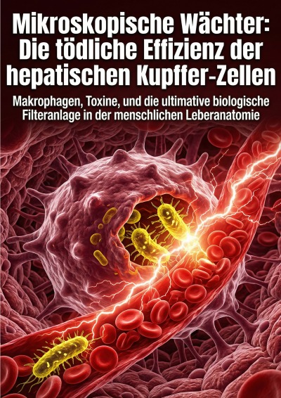 'Cover von Mikroskopische Wächter: Die tödliche Effizienz der hepatischen Kupffer-Zellen'-Cover
