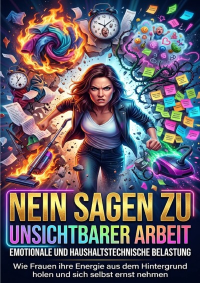 'Cover von Nein sagen zu unsichtbarer Arbeit: Emotionale und haushaltstechnische Belastung'-Cover
