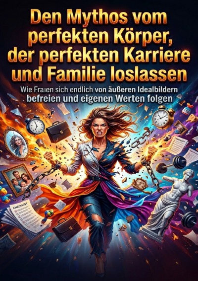 'Cover von Den Mythos vom perfekten Körper, der perfekten Karriere und Familie loslassen'-Cover