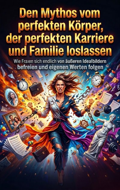'Cover von Den Mythos vom perfekten Körper, der perfekten Karriere und Familie loslassen'-Cover